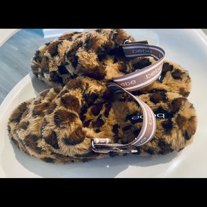 BeBe leopard slide…